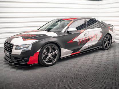 Maxton Design Side Skirts Diffusers V.2 Audi S8 D4
