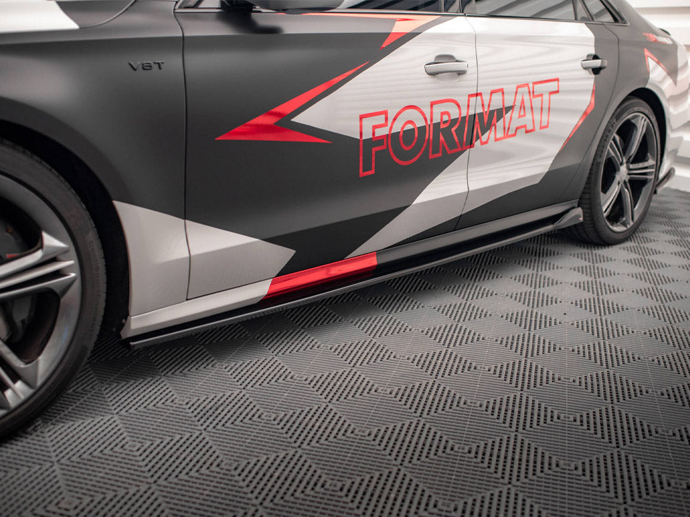 Maxton Design Side Skirts Diffusers V.2 Audi S8 D4