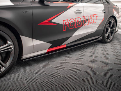 Maxton Design Side Skirts Diffusers V.2 Audi S8 D4