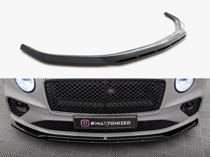 Maxton Design Front Splitter Bentley Continental Convertible GT Mk3
