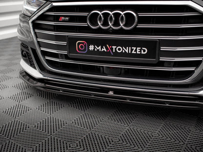 Maxton Design Front Splitter V.1 Audi S8 / A8 S-Line D5