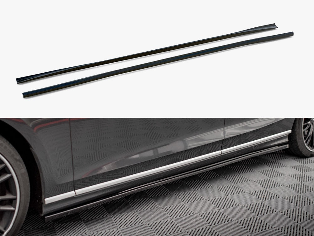 Maxton Design Side Skirts Diffusers Audi S8 / A8 S-Line D5