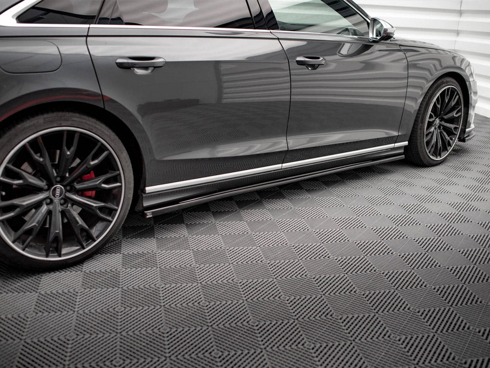 Maxton Design Side Skirts Diffusers Audi S8 / A8 S-Line D5