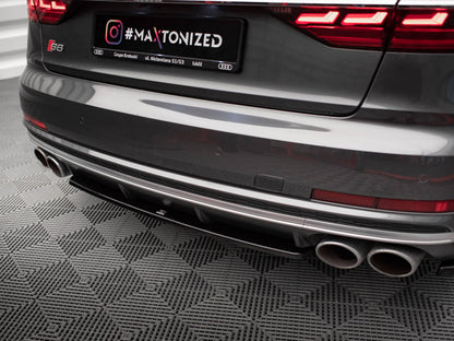 Maxton Design Central Rear Splitter Audi S8 D5