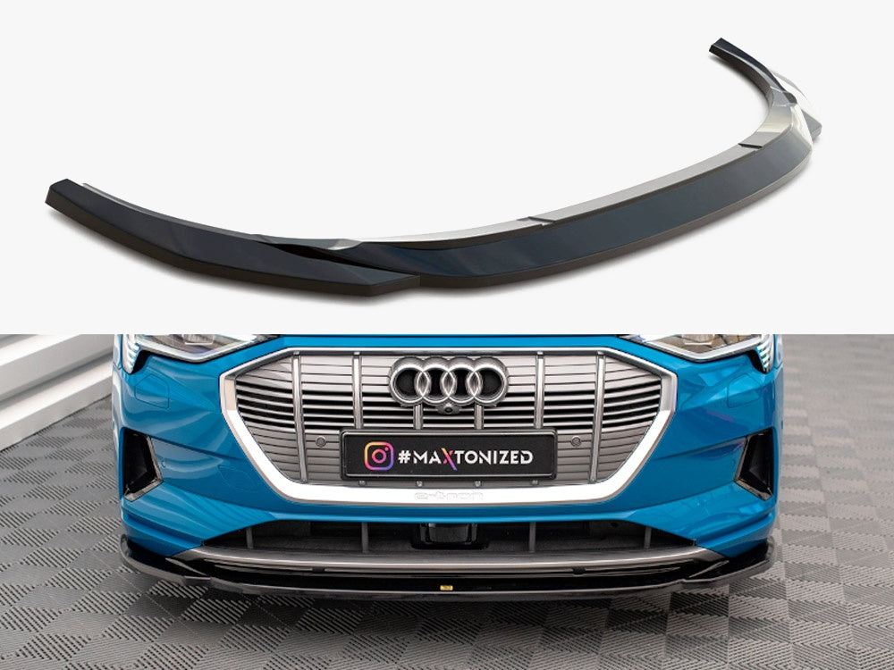Maxton Design Front Splitter V.1 Audi e-Tron