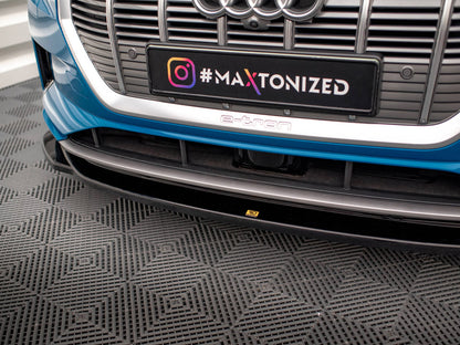 Maxton Design Front Splitter V.1 Audi e-Tron