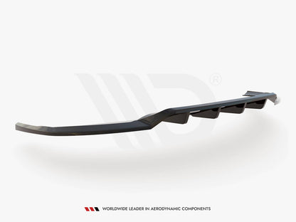 Maxton Design Central Rear Splitter (Vertical Bars) Audi e-Tron
