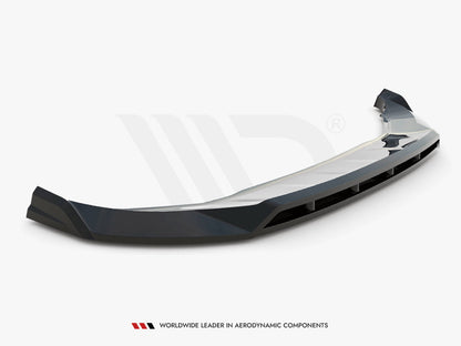 Maxton Design Front Splitter V.2 Audi Q4 e-Tron Sportback Mk1