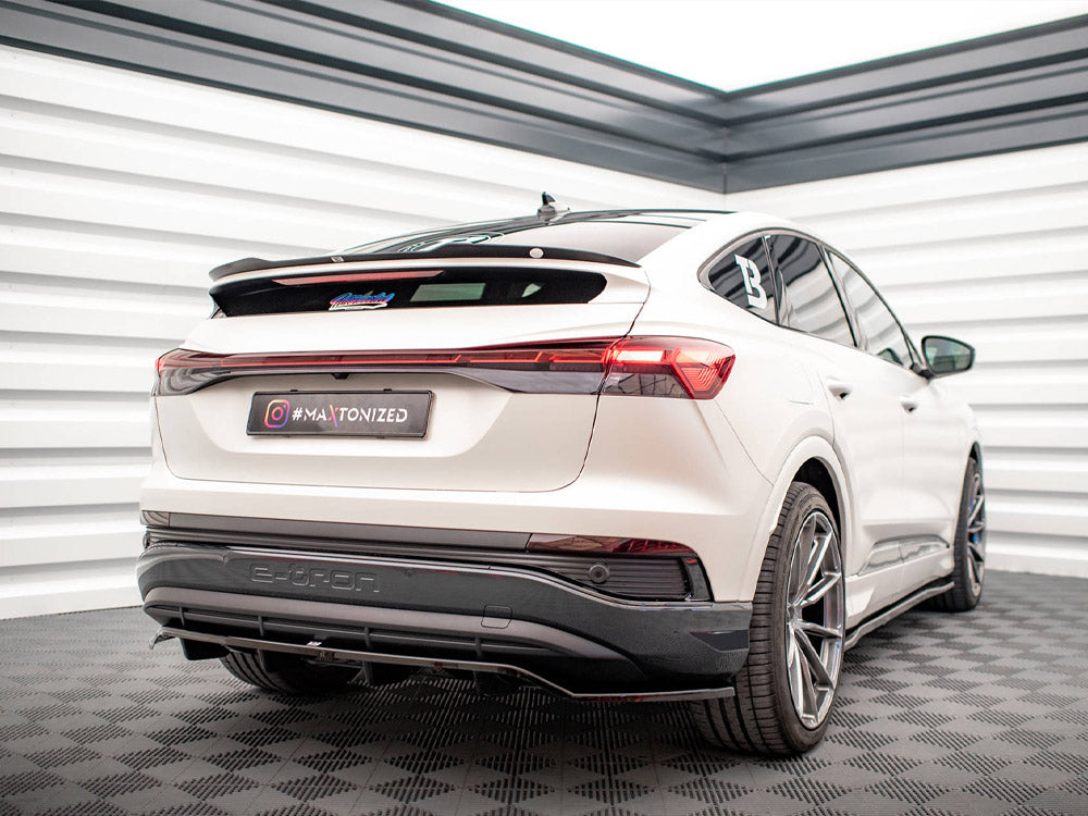 Maxton Design Spoiler CAP Audi Q4 e-Tron Sportback Mk1
