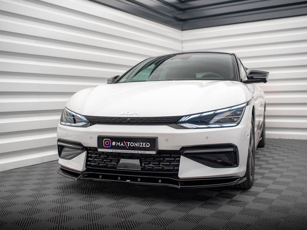 Maxton Design Front Splitter V.2 Kia EV6 GT-Line Mk1
