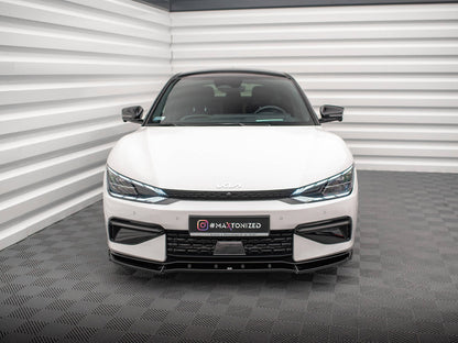 Maxton Design Front Splitter V.2 Kia EV6 GT-Line Mk1