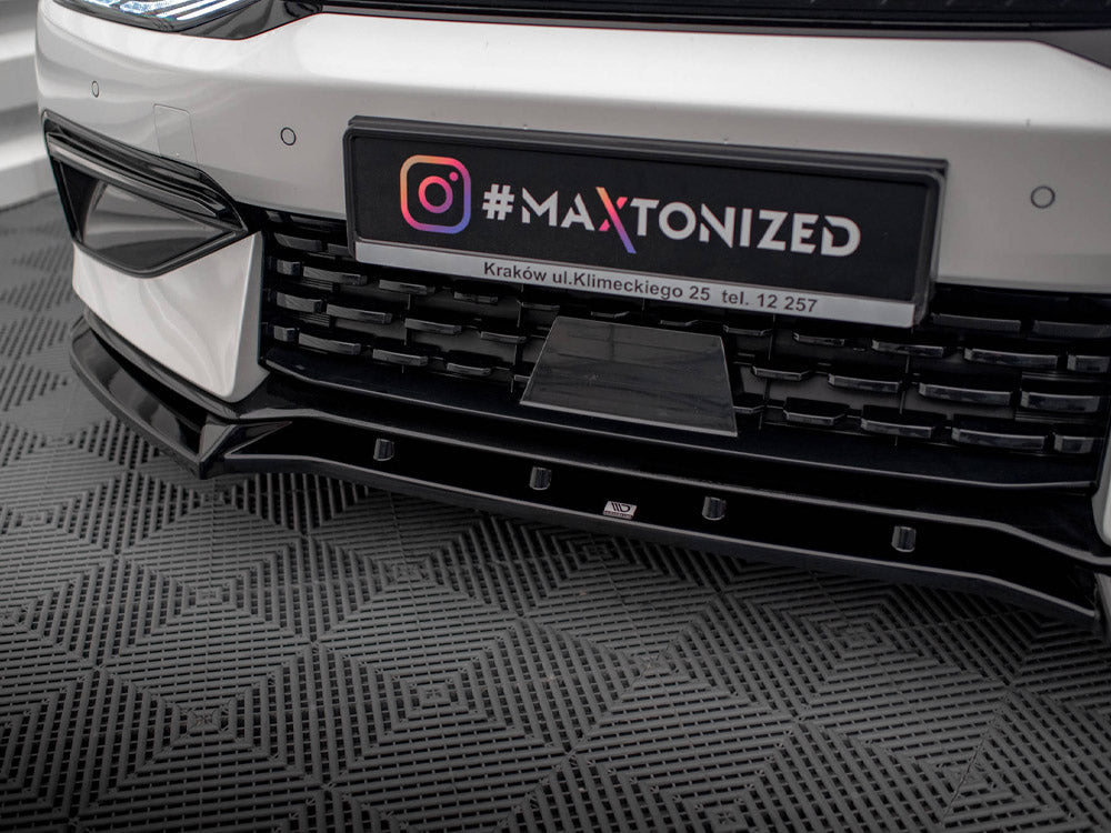 Maxton Design Front Splitter V.2 Kia EV6 GT-Line Mk1