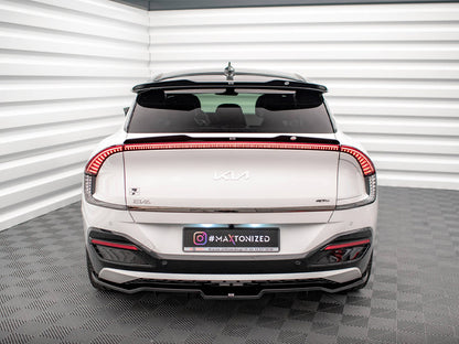 Maxton Design Central Rear Splitter (Vertical Bars) Kia EV6 GT-Line Mk1