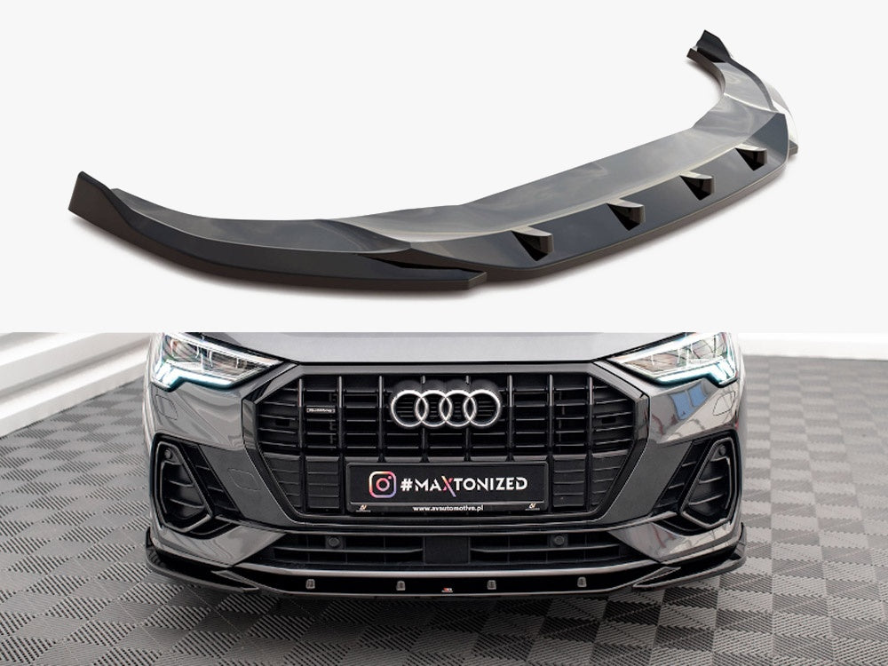 Maxton Design Front Splitter V.1 Audi Q3 S-Line F3