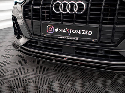 Maxton Design Front Splitter V.2 Audi Q3 S-Line F3