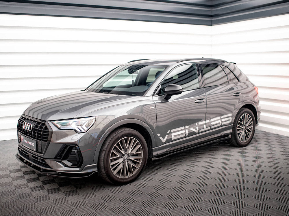 Maxton Design Side Skirts Diffusers V.1 Audi Q3 S-Line / RSQ3 F3