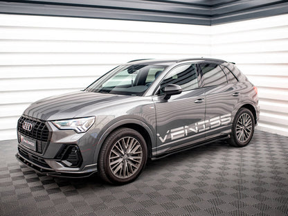 Maxton Design Side Skirts Diffusers V.1 Audi Q3 S-Line / RSQ3 F3