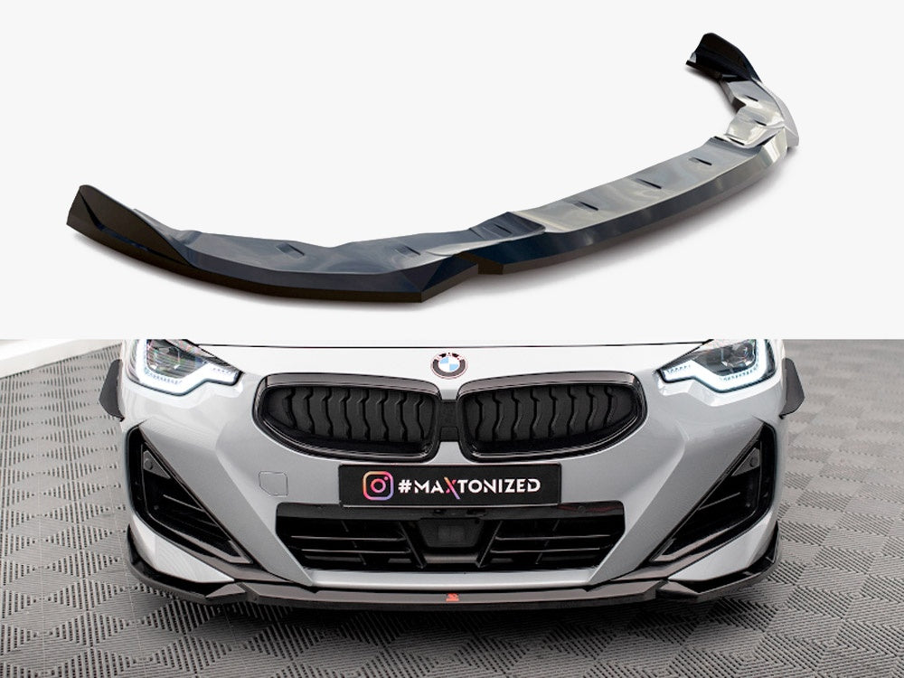 Maxton Design Front Splitter V.1 BMW 2 Coupe M-Pack / M240i G42