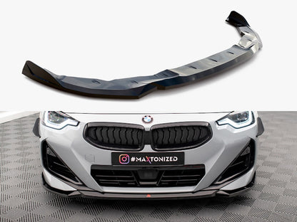 Maxton Design Front Splitter V.1 BMW 2 Coupe M-Pack / M240i G42