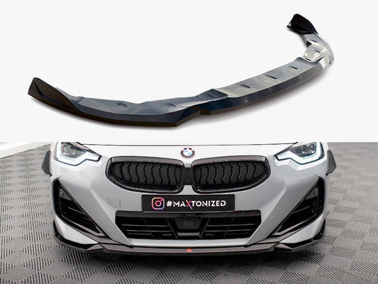Maxton Design Front Splitter V.1 BMW 2 Coupe M-Pack / M240i G42