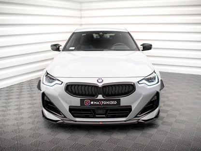 Maxton Design Front Splitter V.1 BMW 2 Coupe M-Pack / M240i G42