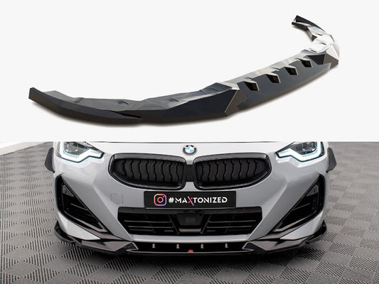 Maxton Design Front Splitter V.2 BMW 2 Coupe M-Pack / M240i G42