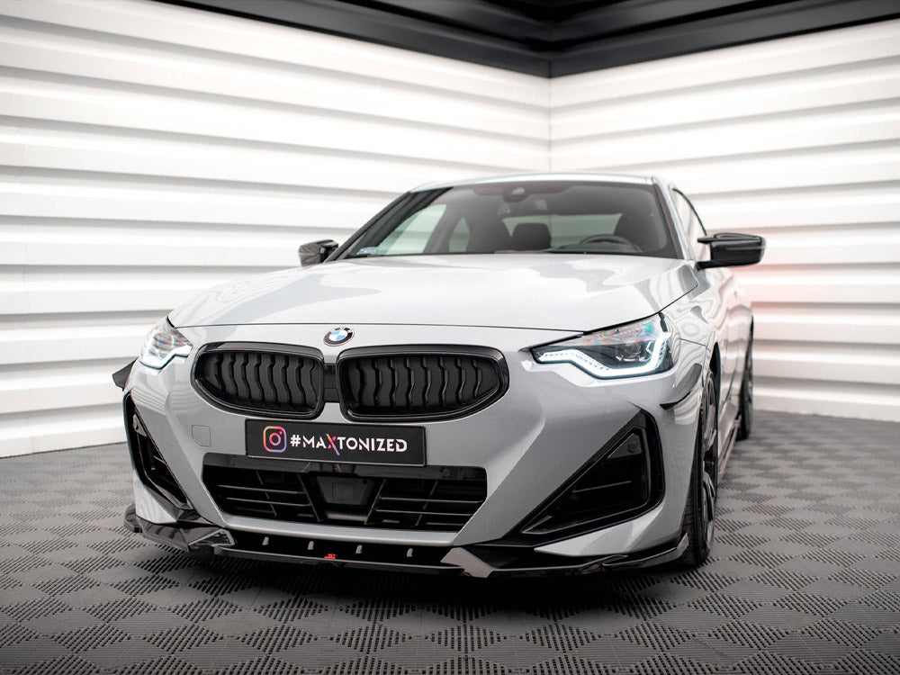 Maxton Design Front Splitter V.2 BMW 2 Coupe M-Pack / M240i G42