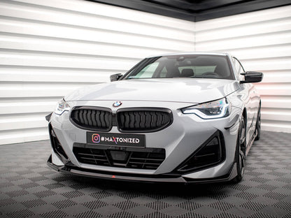 Maxton Design Front Splitter V.3 BMW 2 Coupe M-Pack / M240i G42