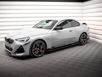 Maxton Design Side Skirts Diffusers V.2 BMW 2 Coupe M-Pack / M240i G42