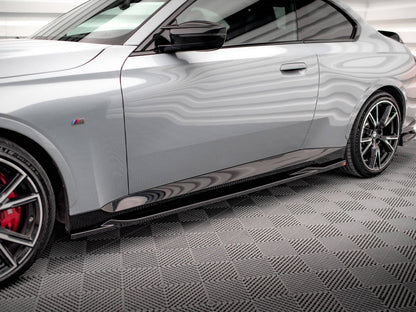 Maxton Design Side Skirts Diffusers V.2 BMW 2 Coupe M-Pack / M240i G42