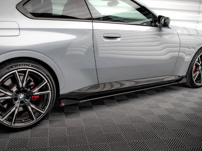 Maxton Design Street PRO Side Skirts Diffusers + Flaps BMW 2 Coupe M-Pack / M240i G42