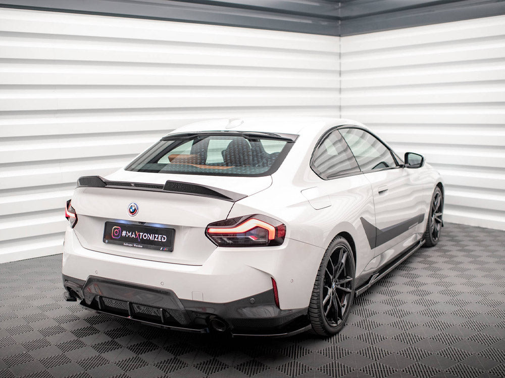 Maxton Design Rear Side Splitters V.2 BMW 2 Coupe M-Pack G42