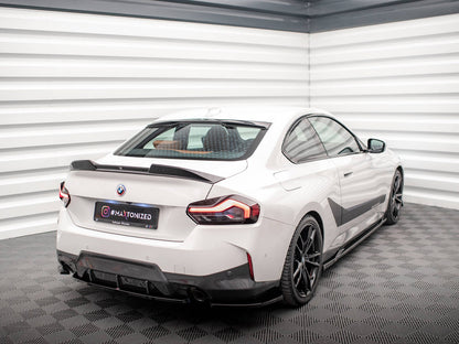 Maxton Design Rear Side Splitters V.2 BMW 2 Coupe M-Pack G42