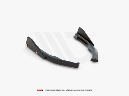 Maxton Design Rear Side Splitters V.2 + Flaps BMW 2 Coupe M-Pack G42