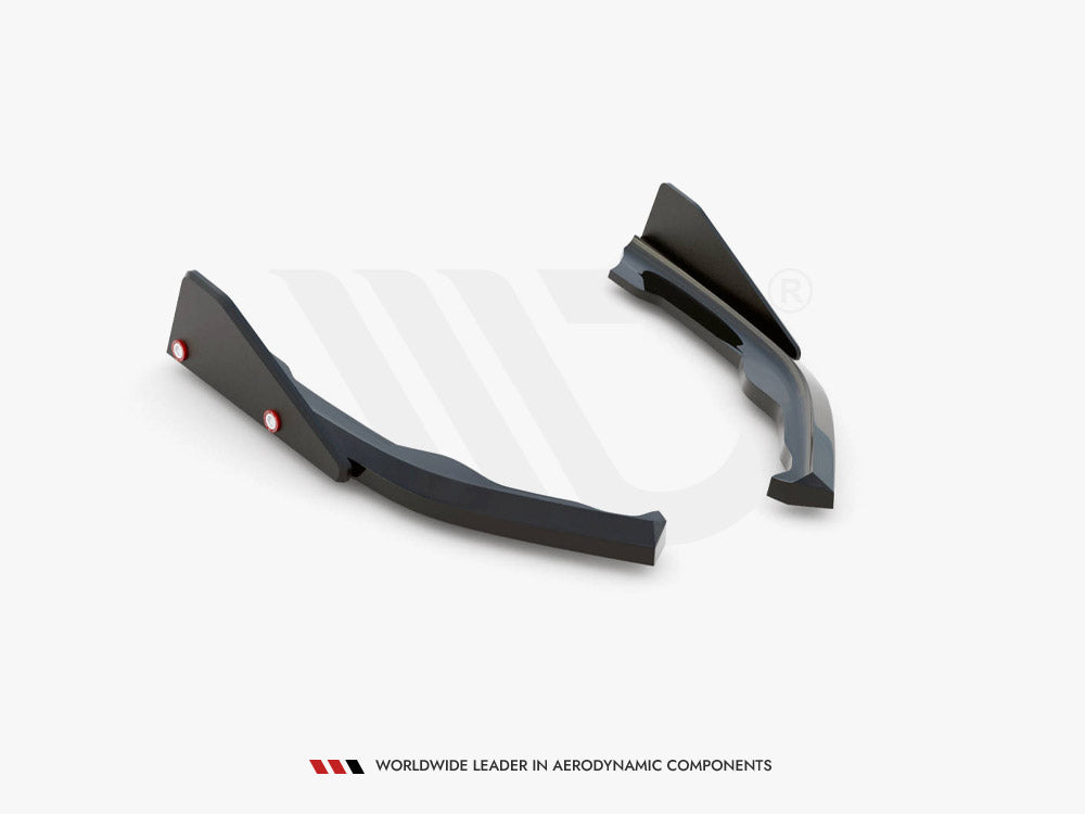 Maxton Design Rear Side Splitters V.2 + Flaps BMW 2 Coupe M240i G42
