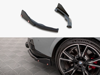 Maxton Design Rear Side Splitters V.2 + Flaps BMW 2 Coupe M240i G42