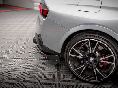 Maxton Design Rear Side Splitters V.2 + Flaps BMW 2 Coupe M240i G42