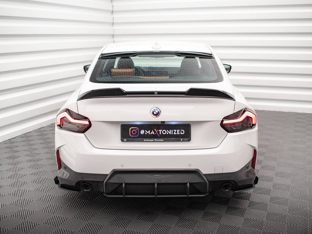 Maxton Design Street Pro Rear Side Splitters + Flaps BMW 2 Coupe M-Pack G42