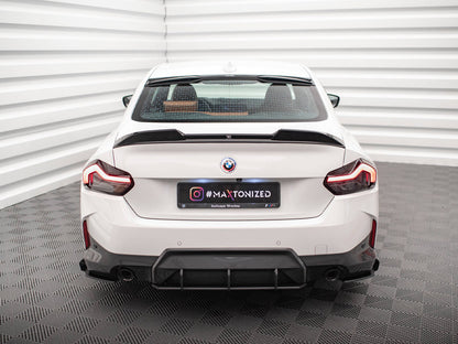 Maxton Design Street Pro Rear Side Splitters + Flaps BMW 2 Coupe M-Pack G42