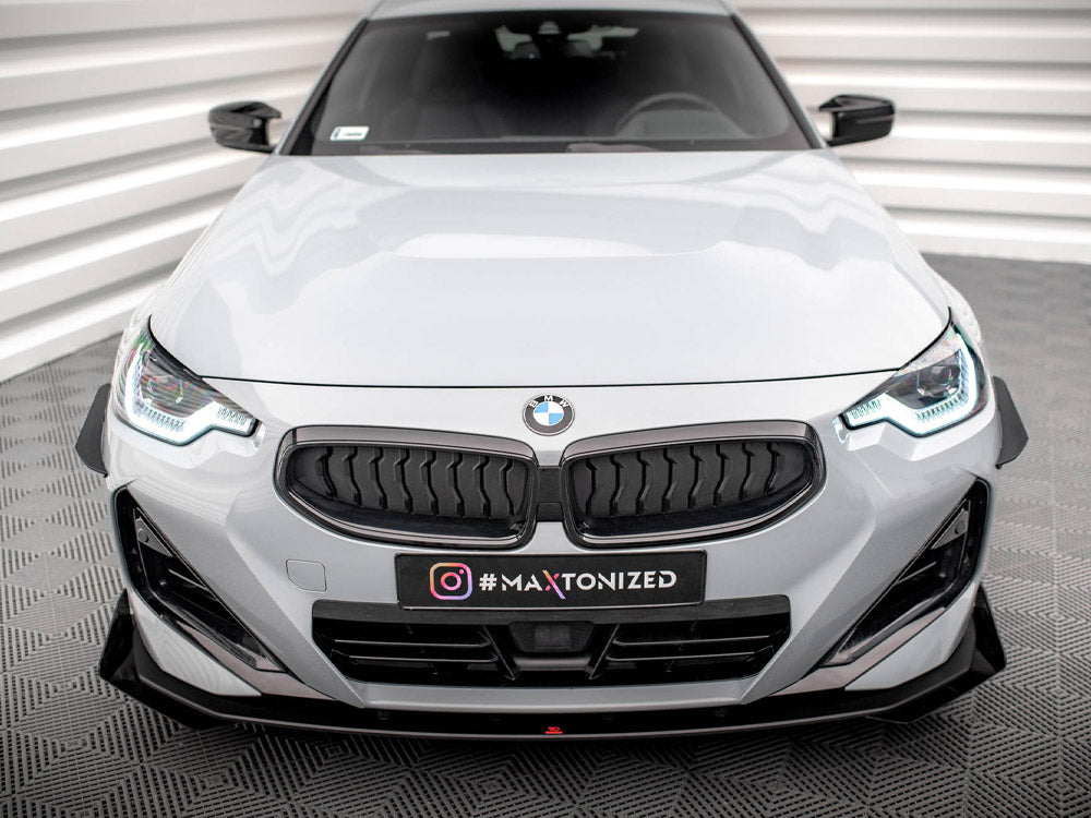 Maxton Design Front Bumper Wings (Canards) BMW 2 Coupe M-Pack / M240i G42