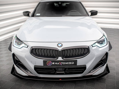 Maxton Design Front Bumper Wings (Canards) BMW 2 Coupe M-Pack / M240i G42