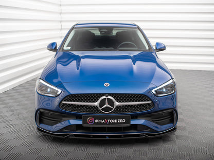 Maxton Design Front Splitter V.1 Mercedes-Benz C AMG-Line / 43 AMG W206