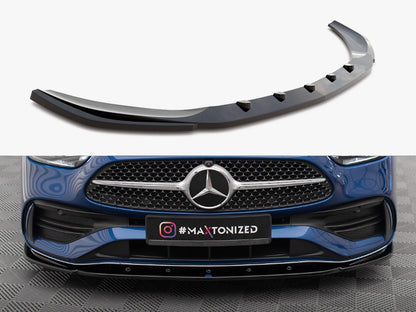 Maxton Design Front Splitter V.2 Mercedes-Benz C AMG-Line / 43 AMG W206