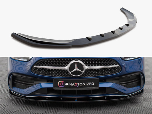 Maxton Design Front Splitter V.2 Mercedes-Benz C AMG-Line / 43 AMG W206