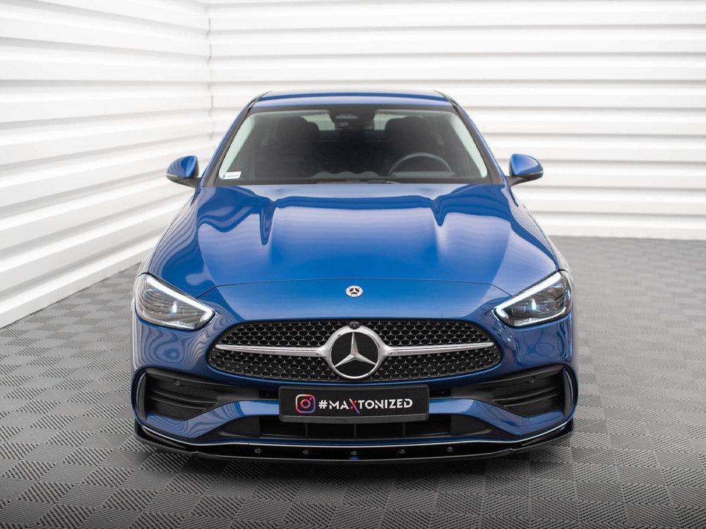 Maxton Design Front Splitter V.2 Mercedes-Benz C AMG-Line / 43 AMG W206