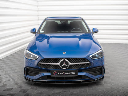 Maxton Design Front Splitter V.2 Mercedes-Benz C AMG-Line / 43 AMG W206