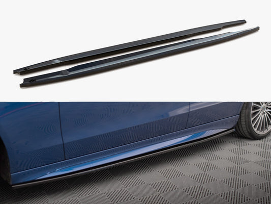 Maxton Design Side Skirts Diffusers Mercedes-Benz C AMG-Line / 43 AMG W206