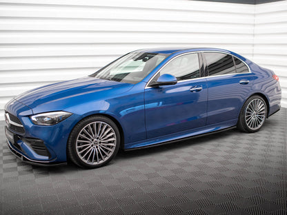 Maxton Design Side Skirts Diffusers Mercedes-Benz C AMG-Line / 43 AMG W206