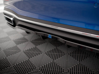 Maxton Design Rear Splitter (Vertical Bars) Mercedes C AMG-Line W206