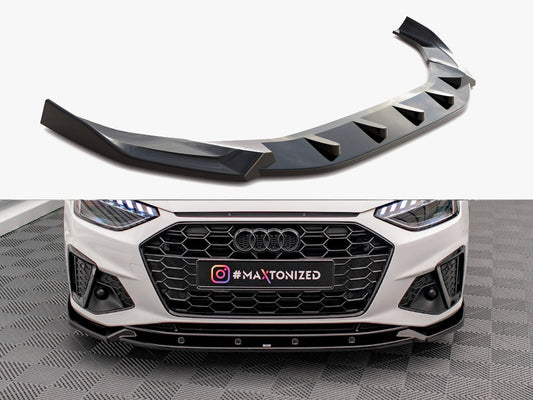 Maxton Design Front Splitter V.1 Audi A4 S-Line / S4 B9 Facelift